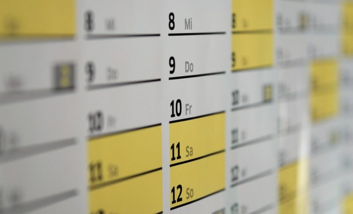 calendario selezioni