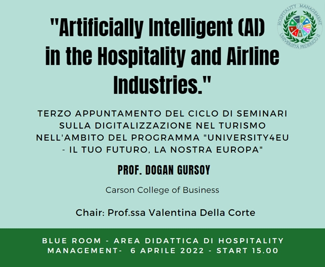 Artificial Intelligence (AI) in the Hospitality and Airline Industries