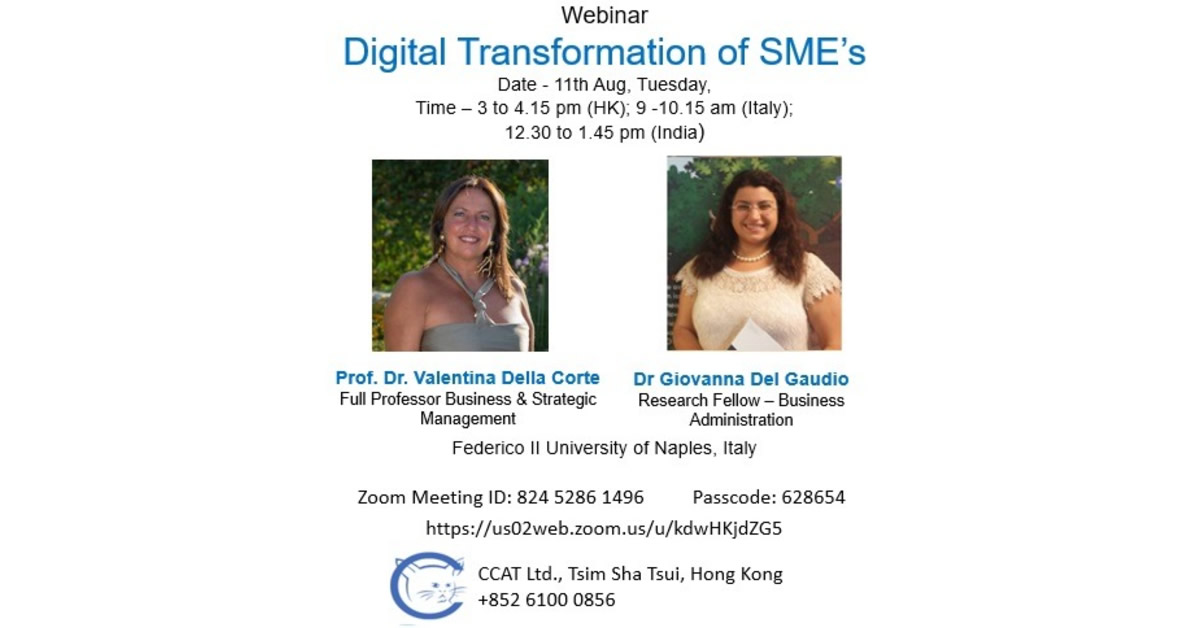 Digital Transformation of SME's